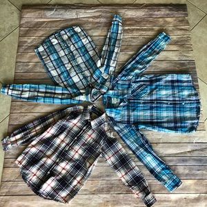 3 children place brand long  polo shirt printed .